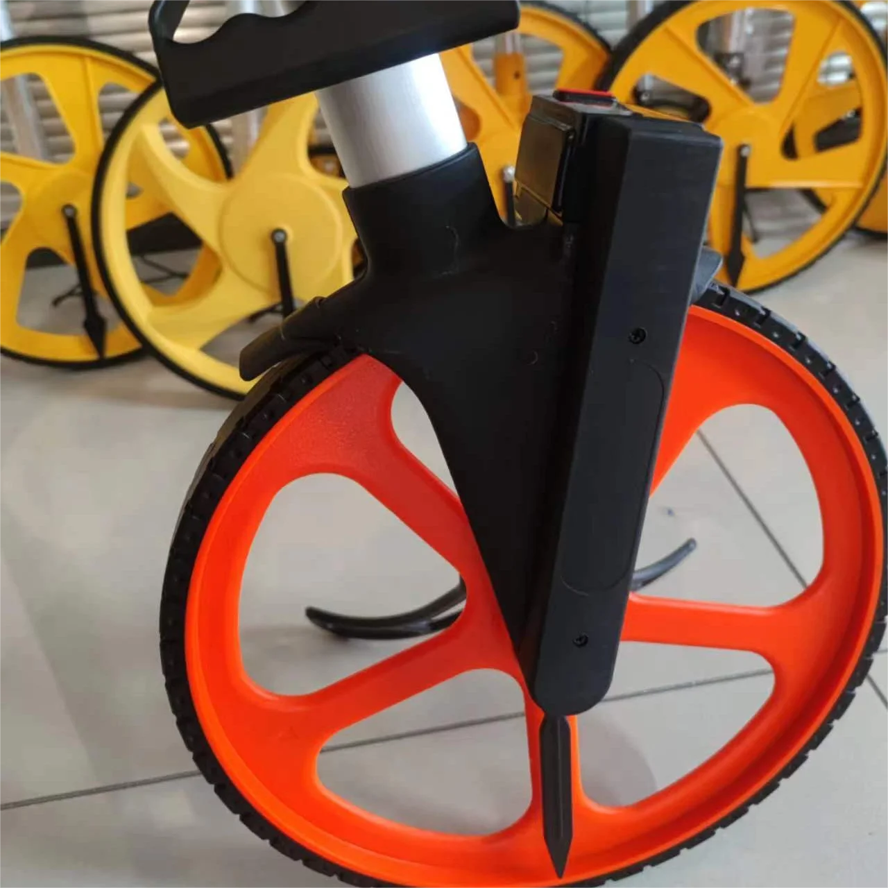 Portable Handbrake Engineering Special Measuring Tool Hand Push Wheel Mechanical