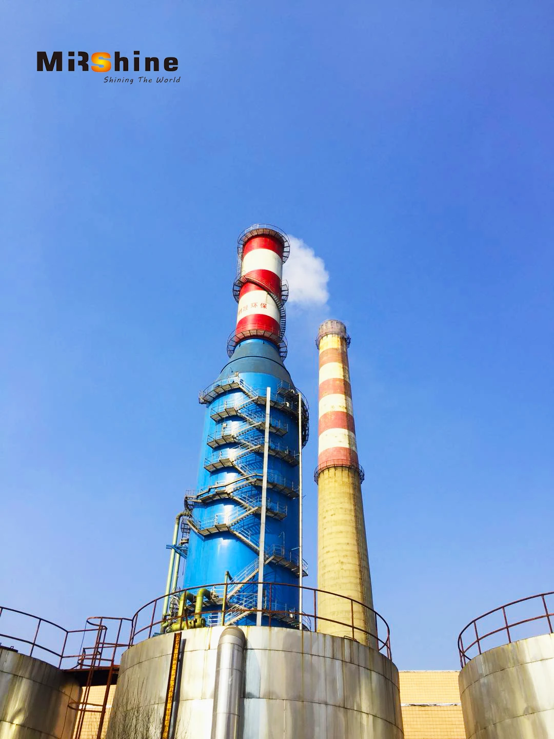 Industrial desulfurization and denitrification/flue gas dust removalSulfur-containing gasAmmonia scrubberWet scrubber