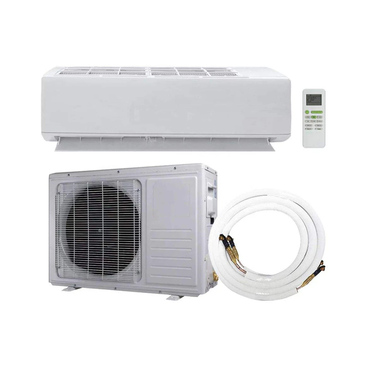 Wall Mounted Split Type AC System Unit China Gree Haier Midea TCL Inverter Type Air Conditioner