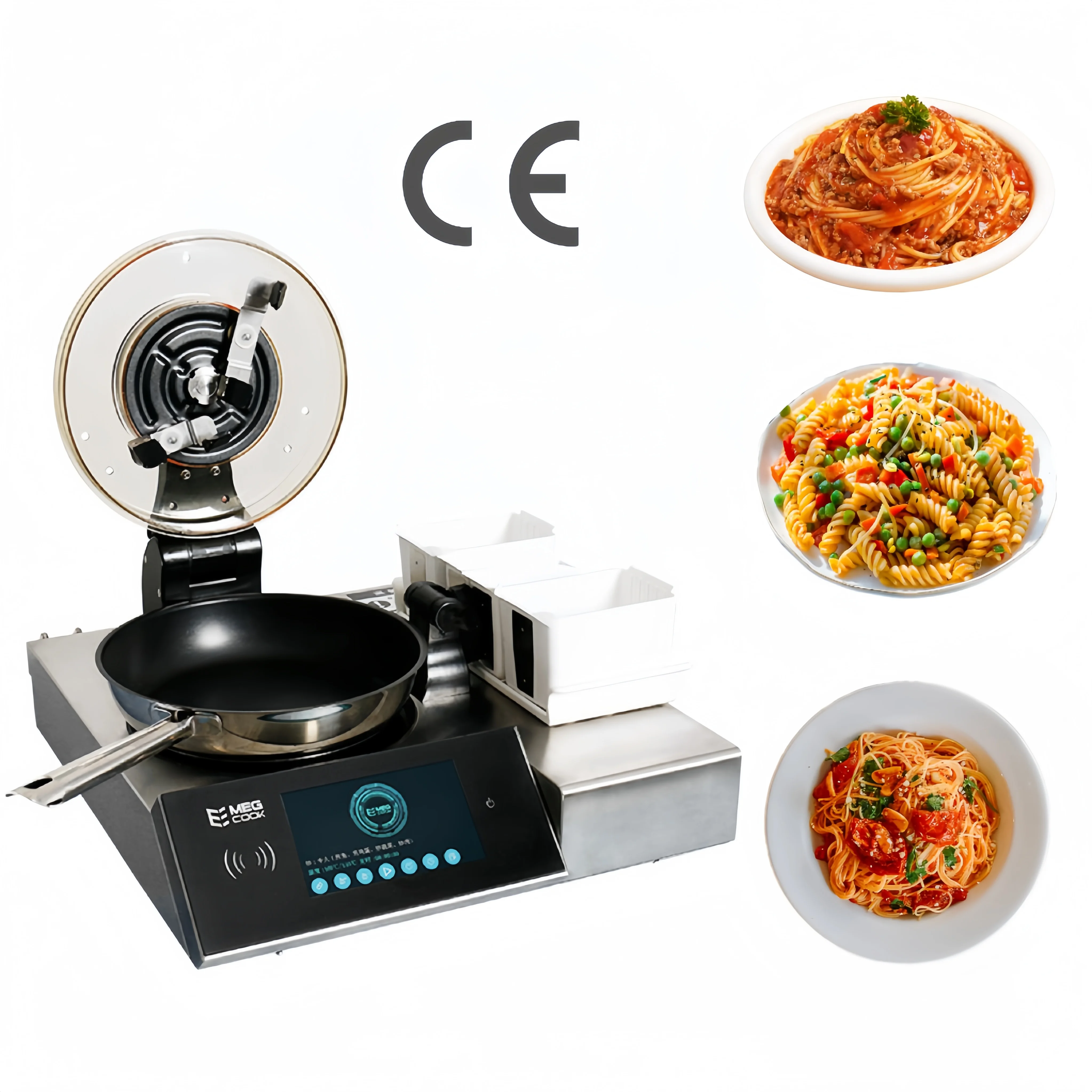 Megcook электрическое коммерческое кухонное оборудование 3520 Вт, машины для приготовления пищи для ресторанов и отелей