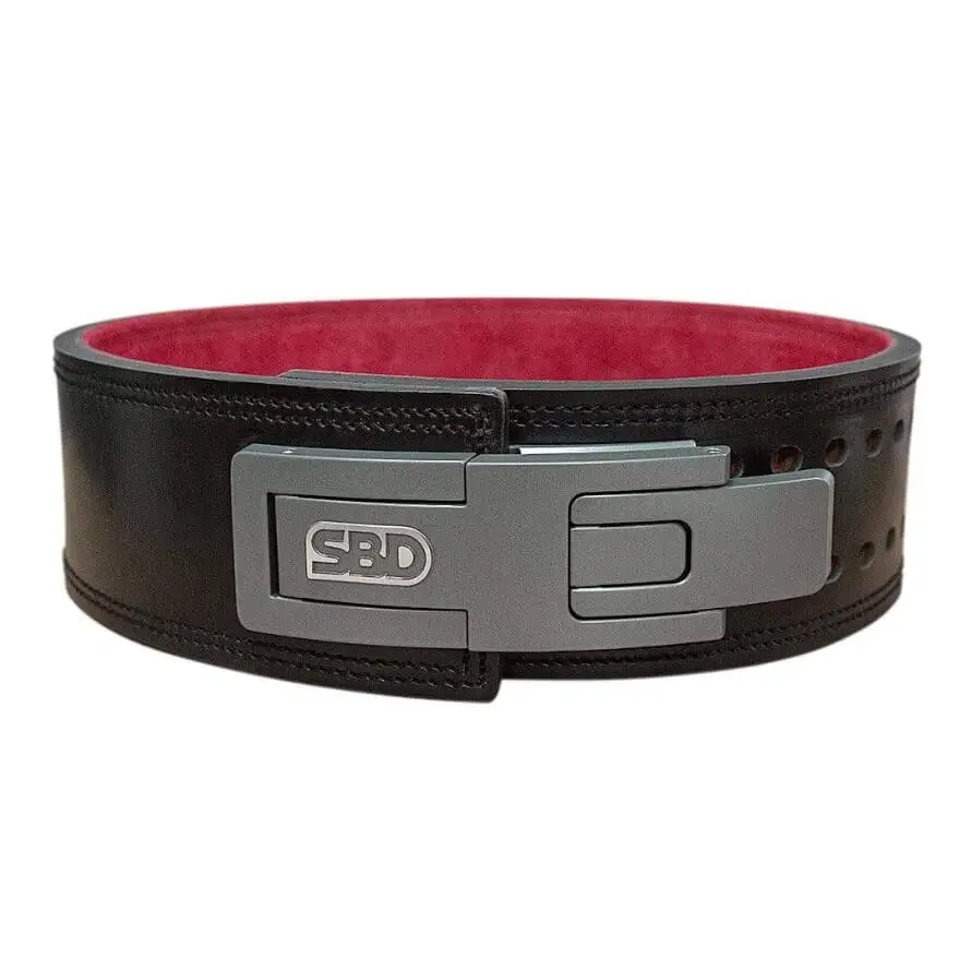 the SBD logo the belt has been improved to prevent discoloration On the backside it says SBD Powerlifting