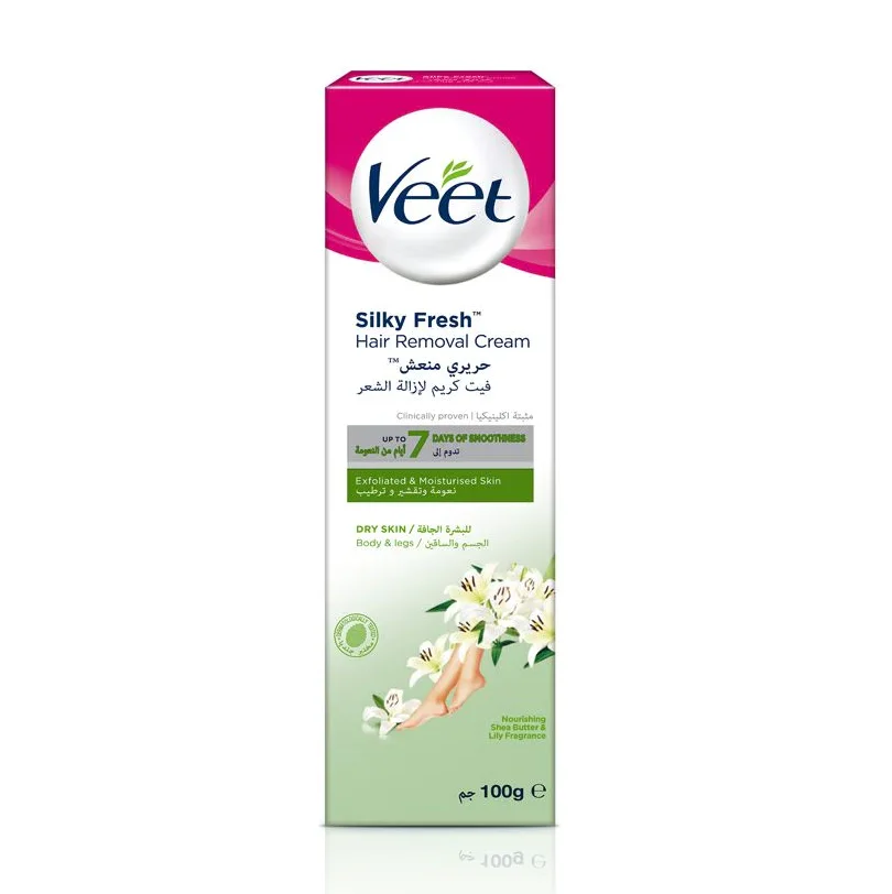 Veet Hair Removal Cream, Long-lasting Smoothness Hair Removal Cream for Women - 1.7 Oz (50 g)