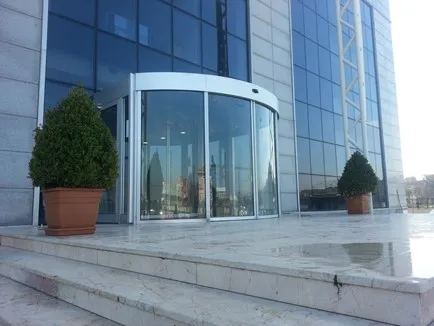 High Quality Aluminum Stainless Automatic Manual Revolving Door Modern Design Windproof Hotel Door in Different Sizes Best Price