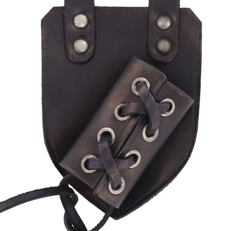 100% High Quality Medieval Leather Short Sword Frog | Left Handed Sword Holder | Vegetable Tanned Cowhide Leather Sword Holster