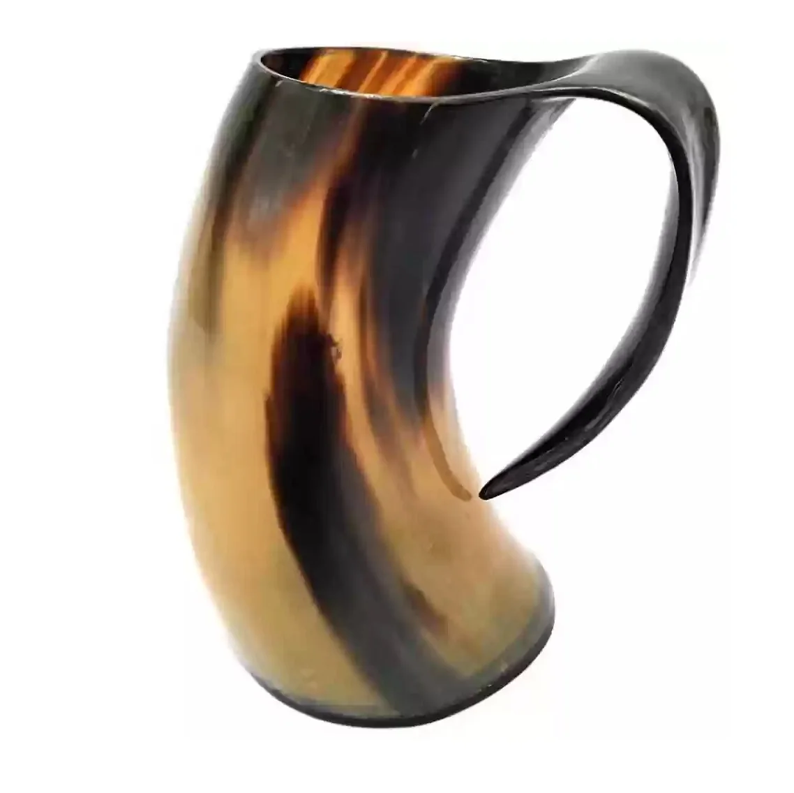 High on Demand Authentic Viking Style Horn Mug Ideal for Home Decor and Renaissance Fairs Available at Bulk Quantity
