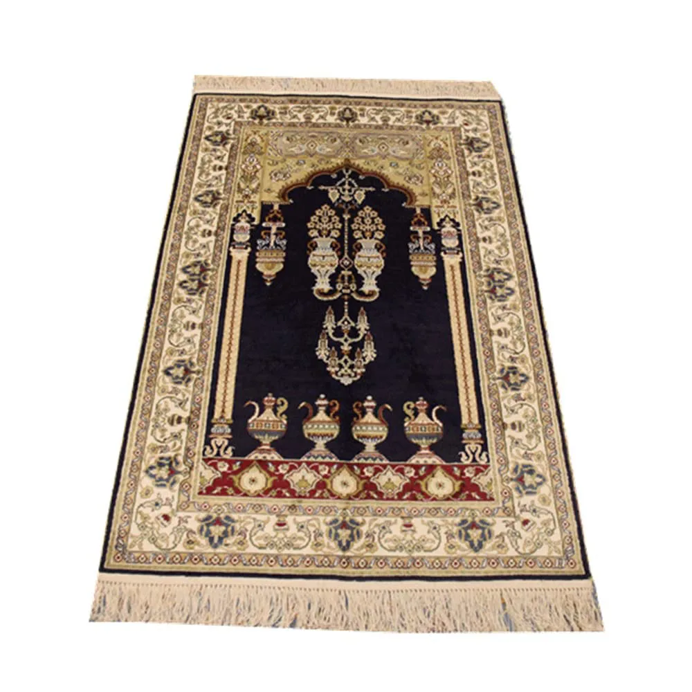 Professional manufacturers anti slip foam cotton Muslim larger Islamic Prayer Mats With Memory Foam Wholesale Muslim Prayers