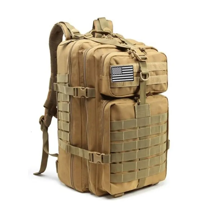 AYPPRO Custom 45L Tactical Molle Backpack Unisex 3 Day Assault Pack with Anti-theft Multi-functional Bugout Rucksack for Hunting