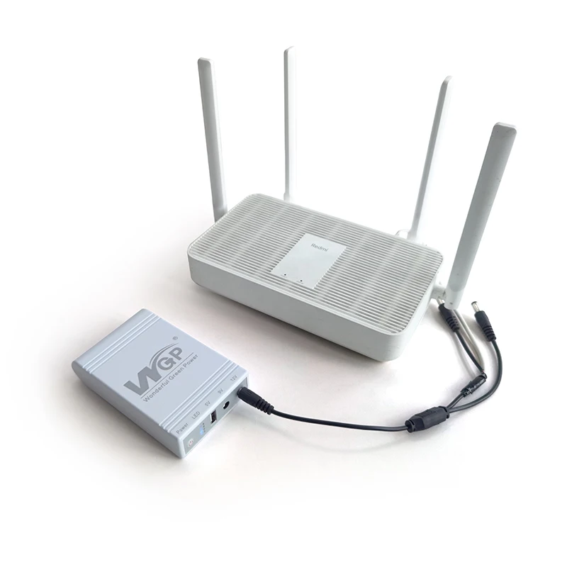 WGP MINI UPS маршрутизатор wifi Резервное копирование DC 9V 12V mini для Wifi модем CCTV камера дома