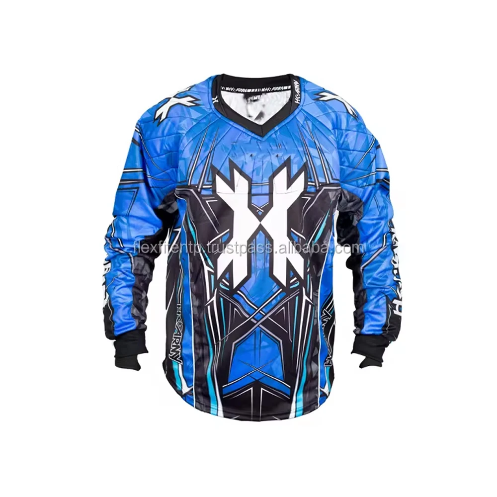 New Arrival Sublimation Paintball Jersey Latest Design Sublimated Paintball Breathable Jersey