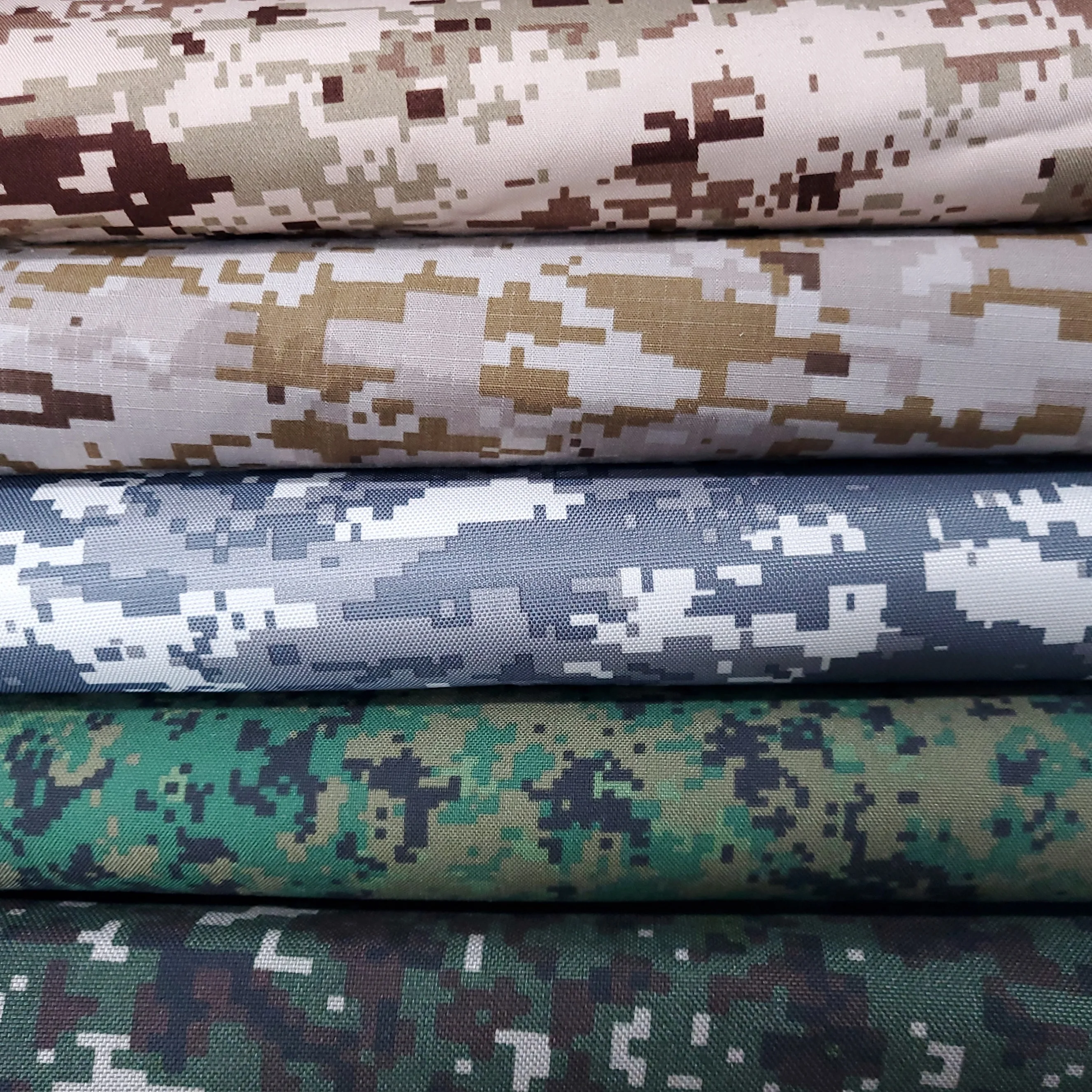 [Quick-drying] Nylon 1000D Cordura Spandex 1-WAY fabric with solid color Quick-drying all polyester fabrics TC or CVC PU Coated