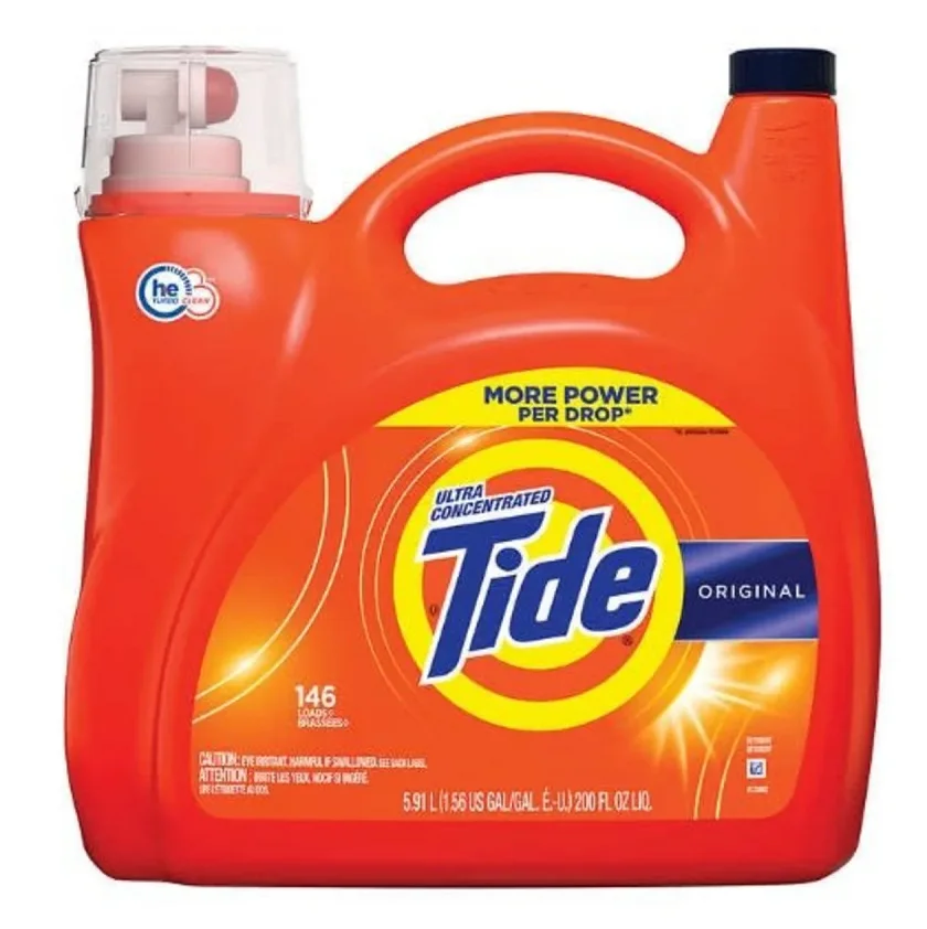 Tide He Original Liquid Detergent( 146 Loads/ 200 Fl Oz), 200 fl. Oz