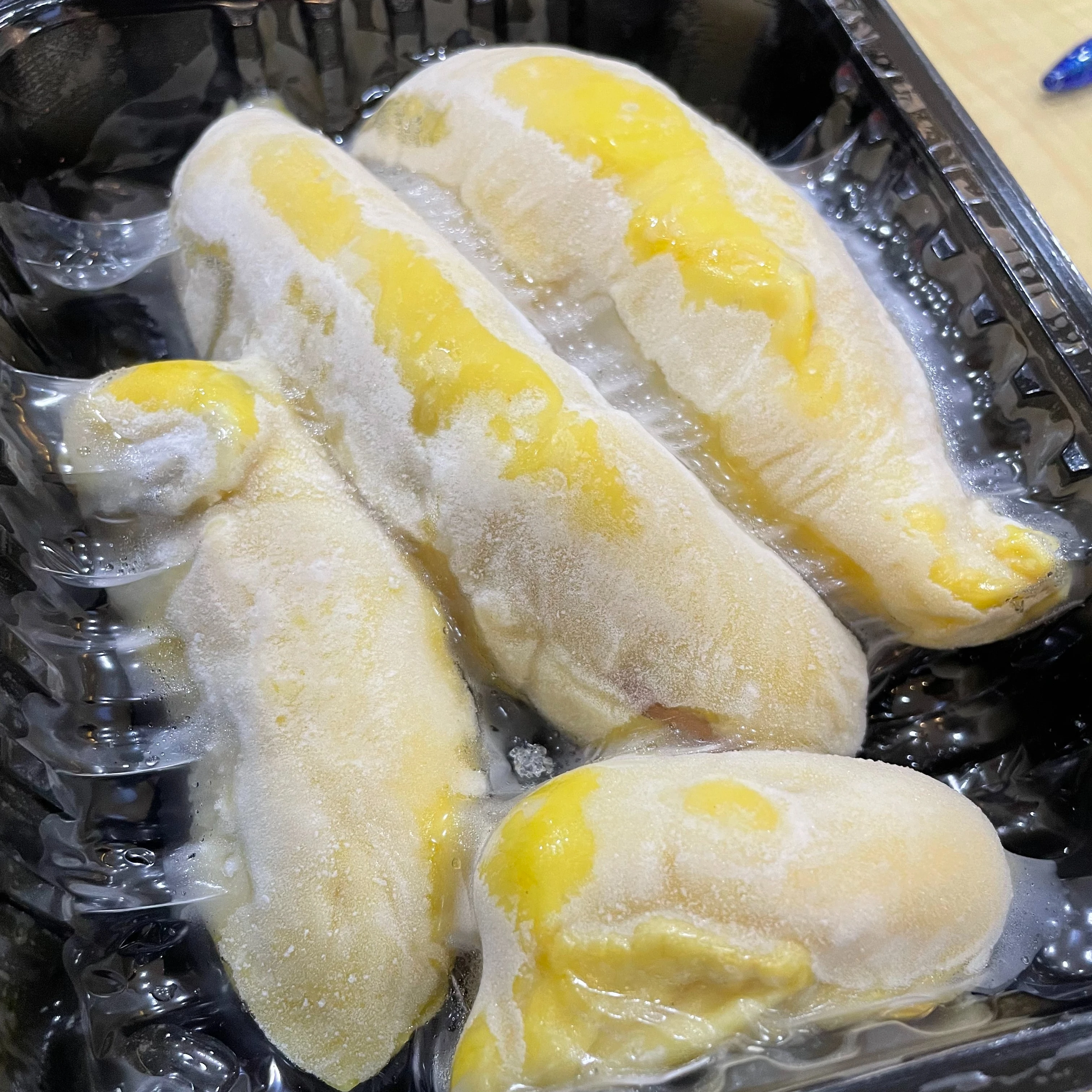 Premium Quality Musang King Durian Malaysia IQF Druit Fresh Yellow Tropical Fruit King of Fruits IQF durianSweet Bitter D197