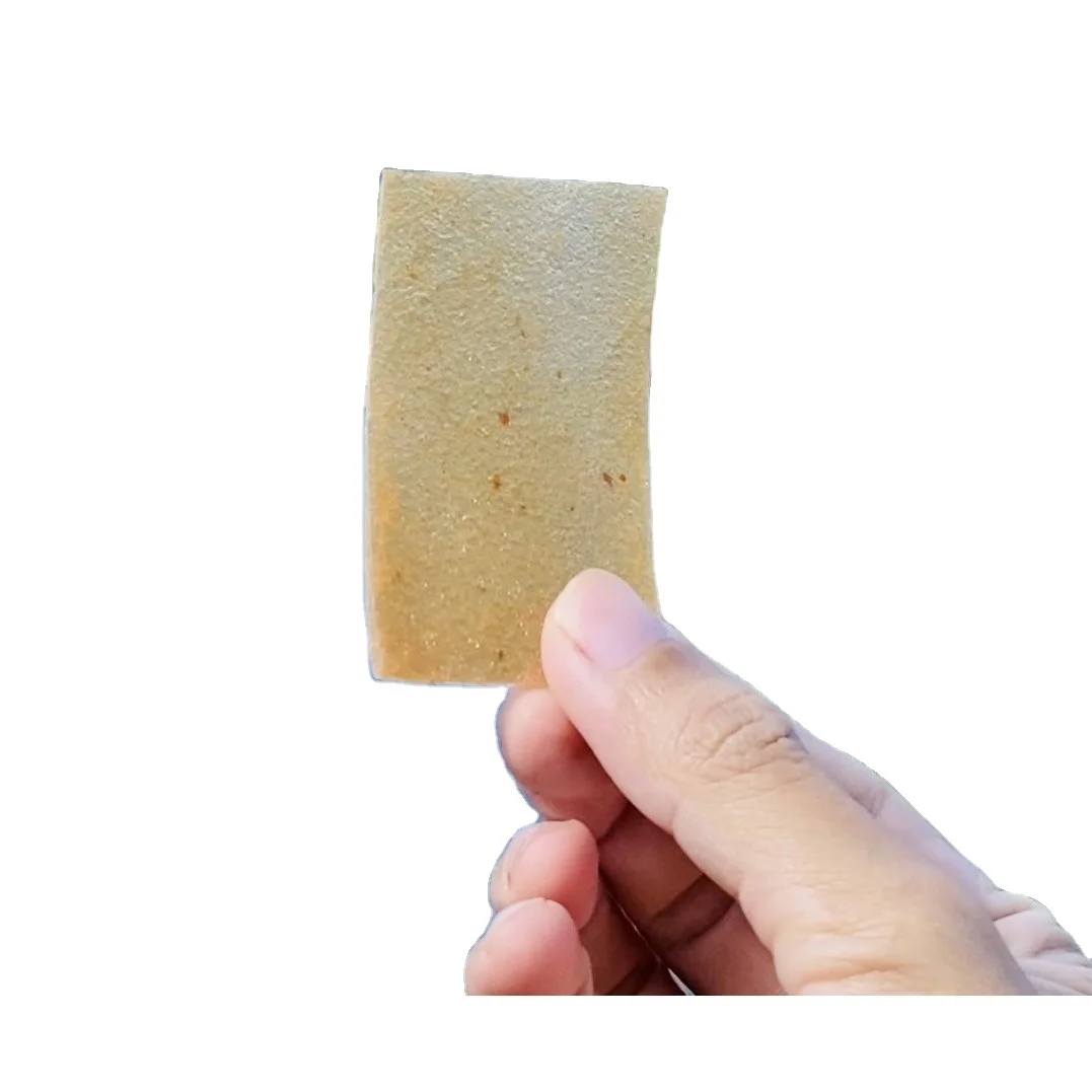 Puff Fry Rectangle Shape Good Price  Salty Taste 9 months Shelf Life Seafood Snacks Crispy OEM Prawn Cracker from Vietnam