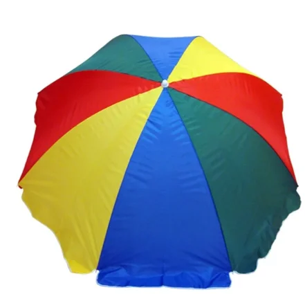 Sunumbrella 6 ребер двойной Топ автоматический рулевой рынок внутренний зонт навес уличный Настольный