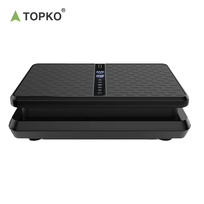 TOPKO High Quality Slim Exercise Fitness Vibration Plate Home Fitness Fat Burning Vibration Plate Exercise Machine