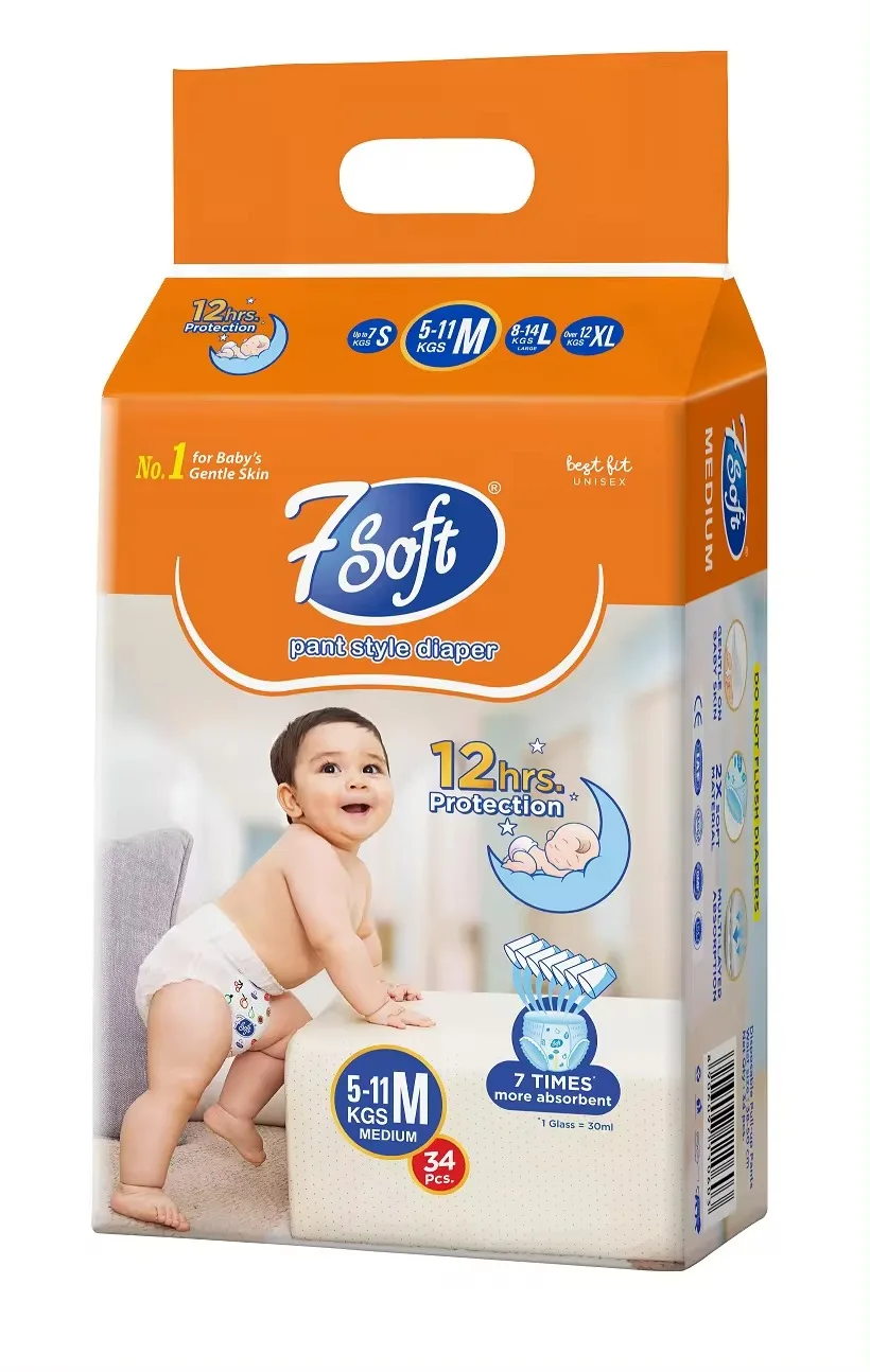 Soft and Stretchy Baby Pants Diaper Extra Absorb Baby Diaper for Worldwide Supply from Indian Supplier and Exporter
