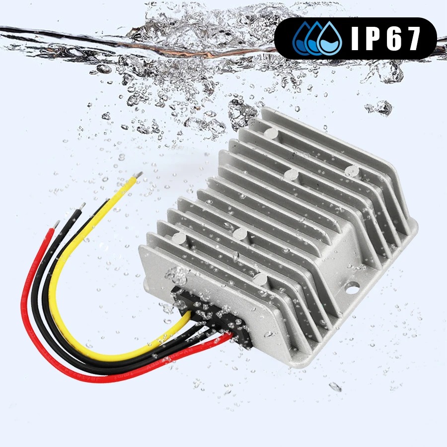 60V 48V 24V To 12V  Dc Step Down Converter Module 20-60V Dc To 12V Dc 0-10A  Step-down Converter For Car  LED  Light