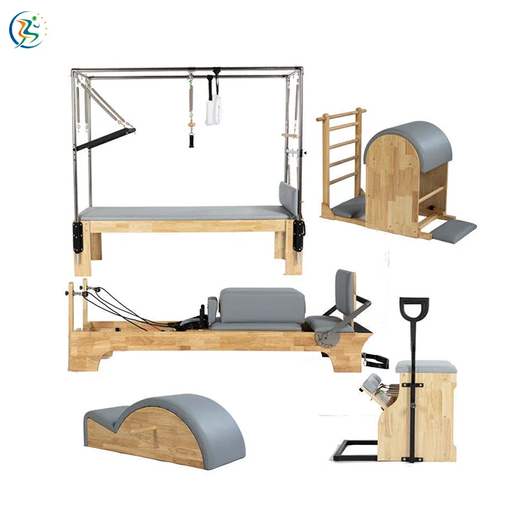 Factory Price High Quality Yoga Studio Core 5 Pieces Of Wood Cadillac Bed reformer pilates machine