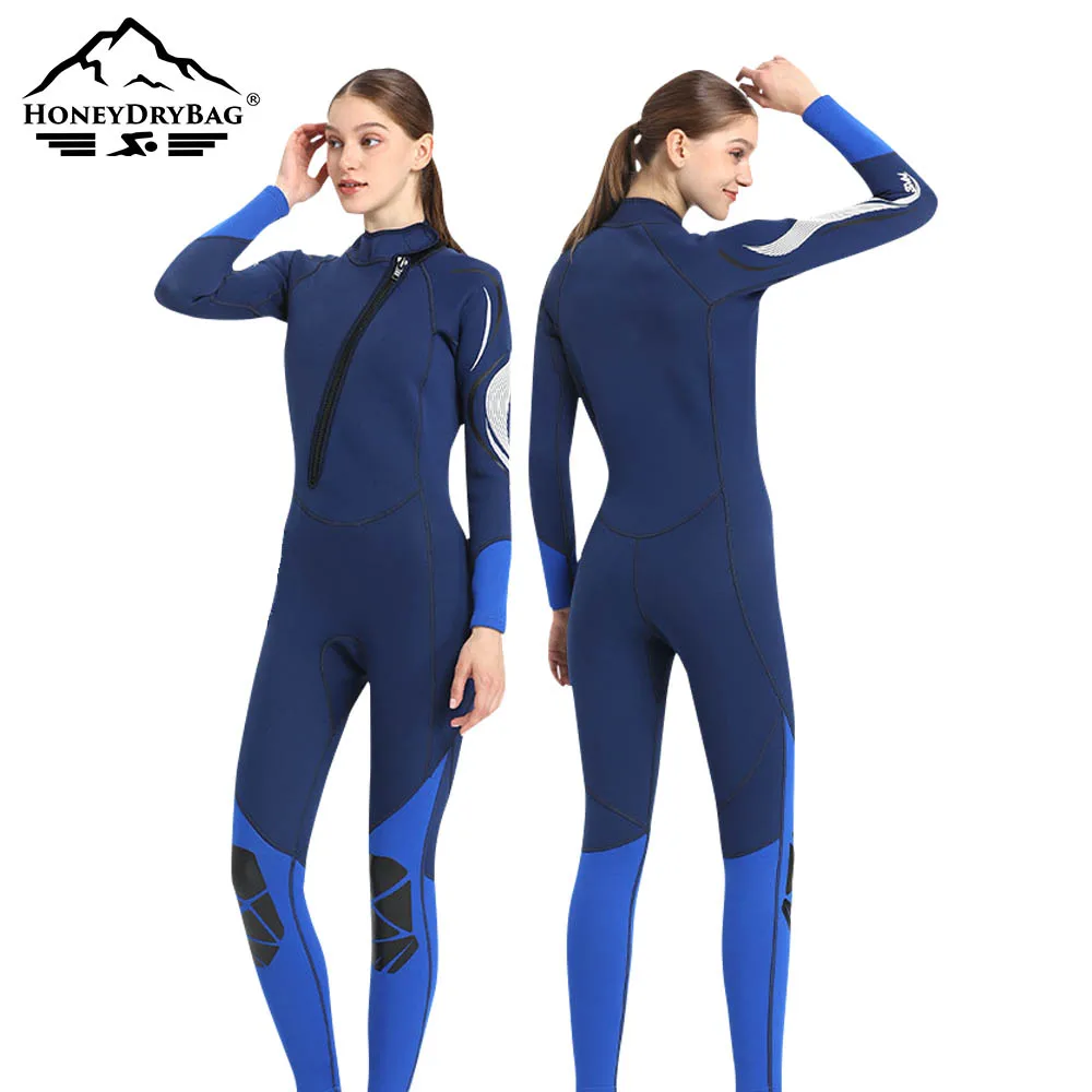 2024 Hot Sale Long Diving Surfing Swimming Snorkelling Harpoon SBR Tight Wetsuit