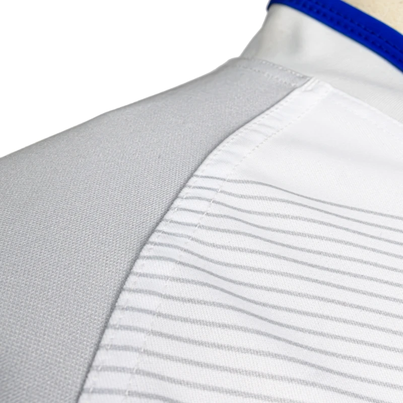 Customizable badges rugby jersey white quick-drying breathable rugby jersey white training and game uniforms