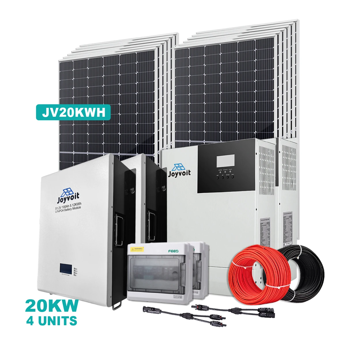 Настраиваемый Гибридный 20kW 48Vdc солнечный инвертор контроллер заряда 80Ah off grid солнечная панель энергетическая система для домашнего монтажа