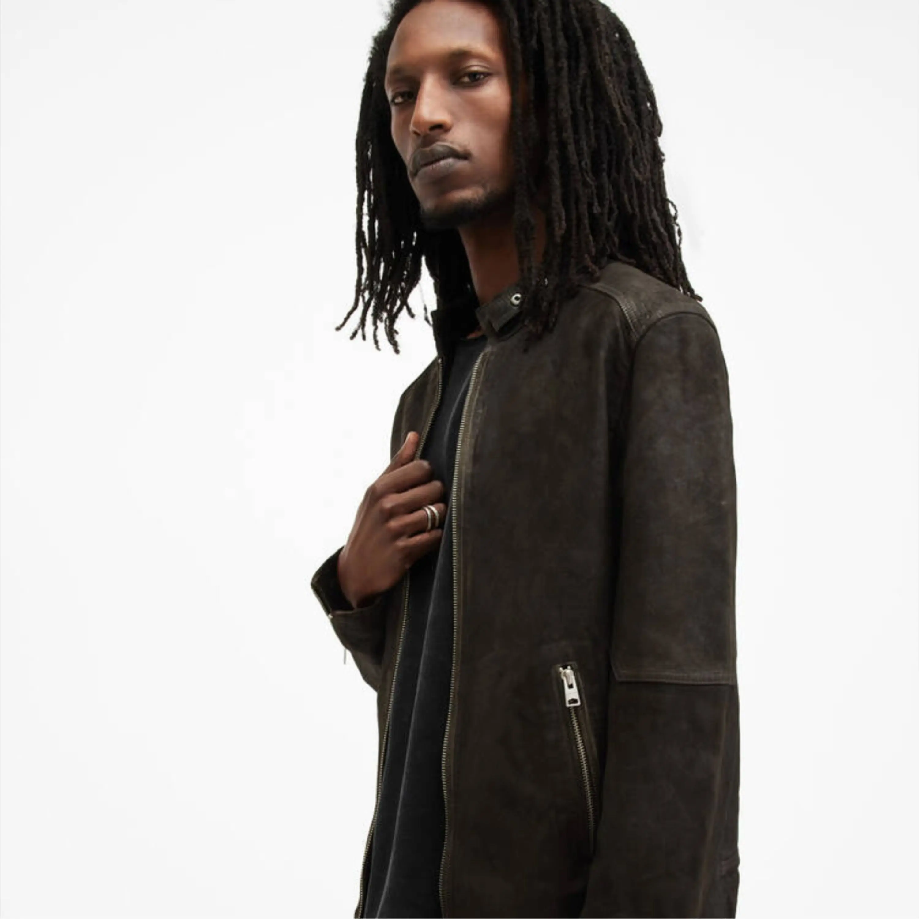 Leather Jackets Men Autumn Popular Style Men Leather Jacket Wholesale Fashion Cool Zipper Pu Leather Jackets For Men