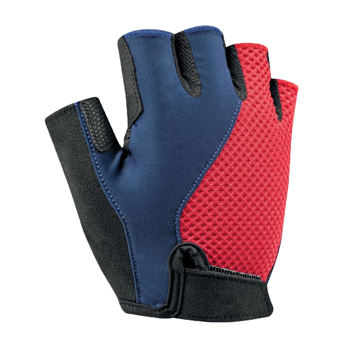 Sublimated Cycling Gloves Half Finger Mountain Biking Gloves Shock Absorbing Hiking Fingerless Gloves for Cycling