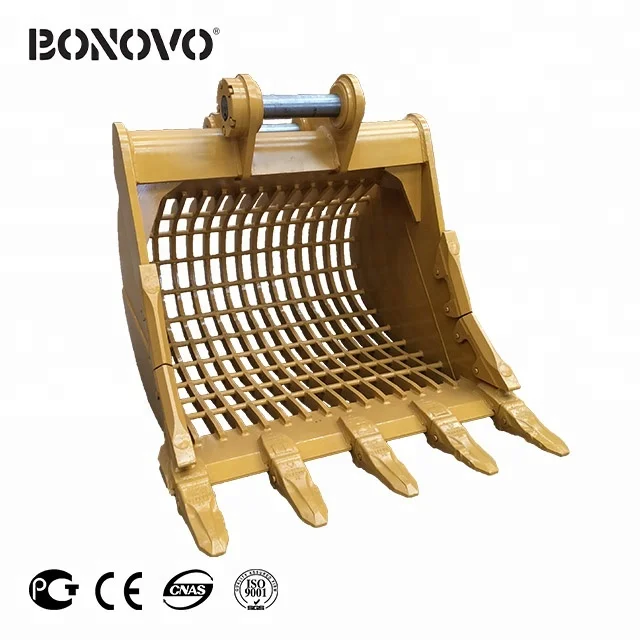 Professional Manufacture heavy duty excavator skeleton  loader bucket for mini excavator