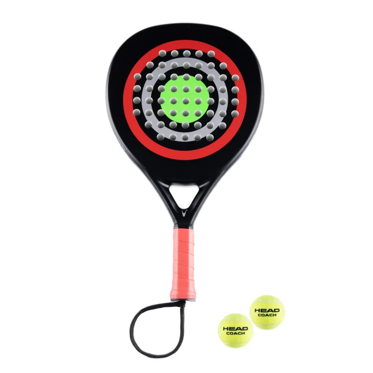 Round Shaped Sublimated Paddle Tennis Rackets EVA Professional Competition Graphite custom head Padel Racket