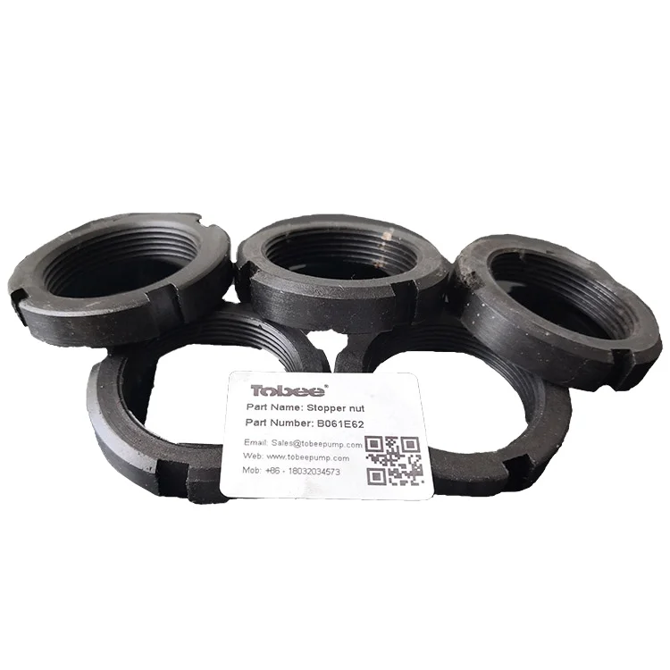 Sand Gravel 2/1.5B-TH Slurry Pump Spares Wear Resistant Labyrinth Locknut