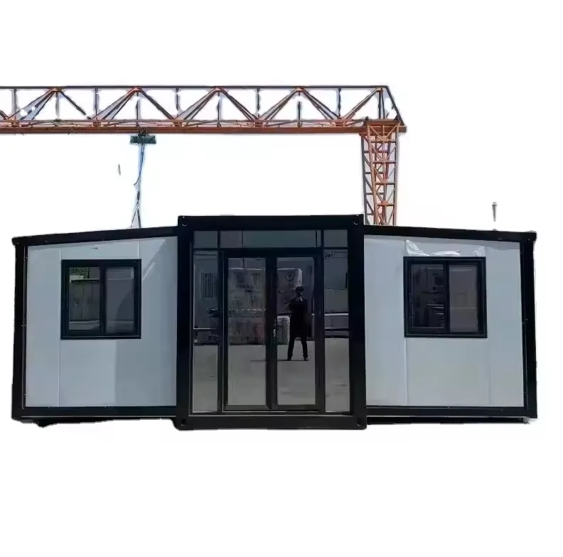 USA 20ft 40ft Expandable Shipping Container House with 2 Bedrooms L Type Cabinet Kitchen Residential Toilet-All in One Unit!