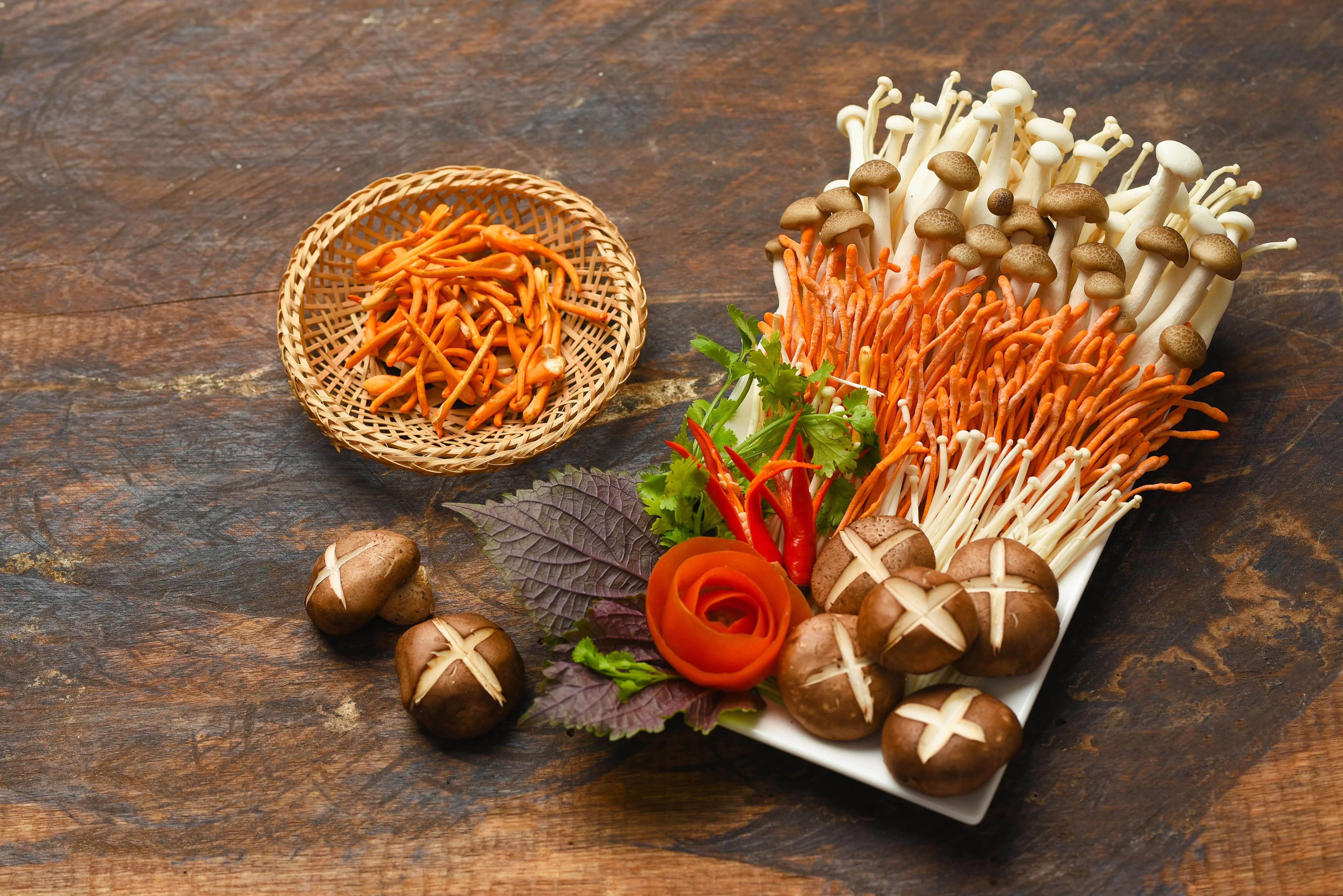 Freeze Dried Cordyceps Mushroom Good Price Fungus Cordyceps For Food ISO 22000 2018 Customized Packaging Made In Vietnam