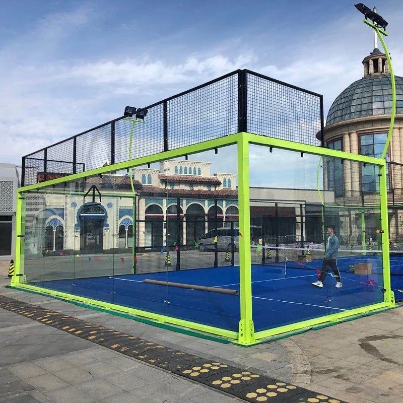 China Manufacturer Professional Italian cancah de paddle Tennis Court Panoramic Paddle Tennis Court for Sale Buy padel court