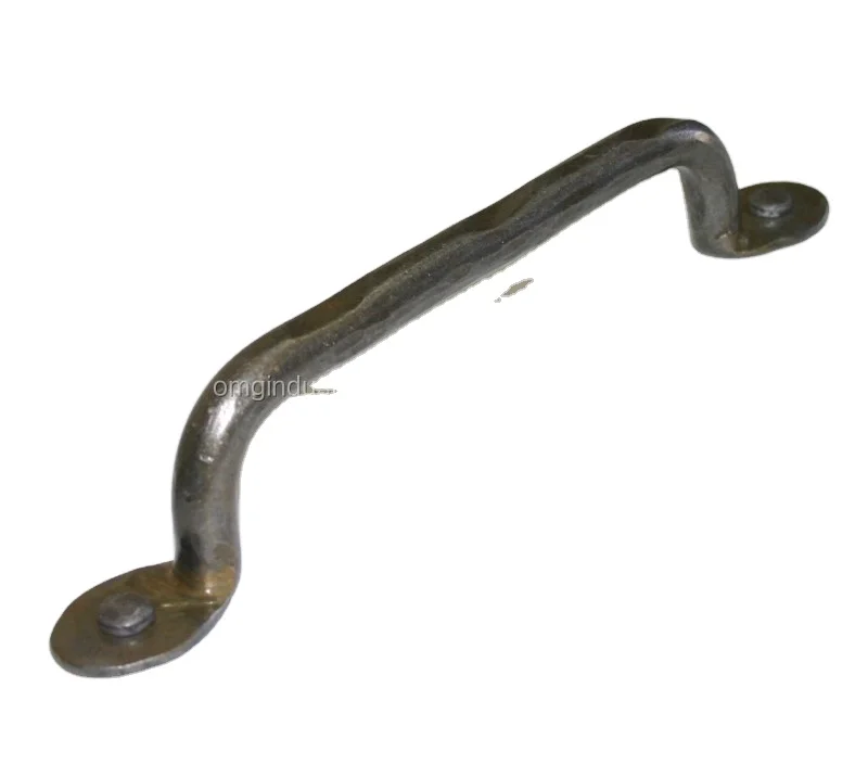 OMG Industries heavy Hand Forge iron Door Pull Handle 204 mm