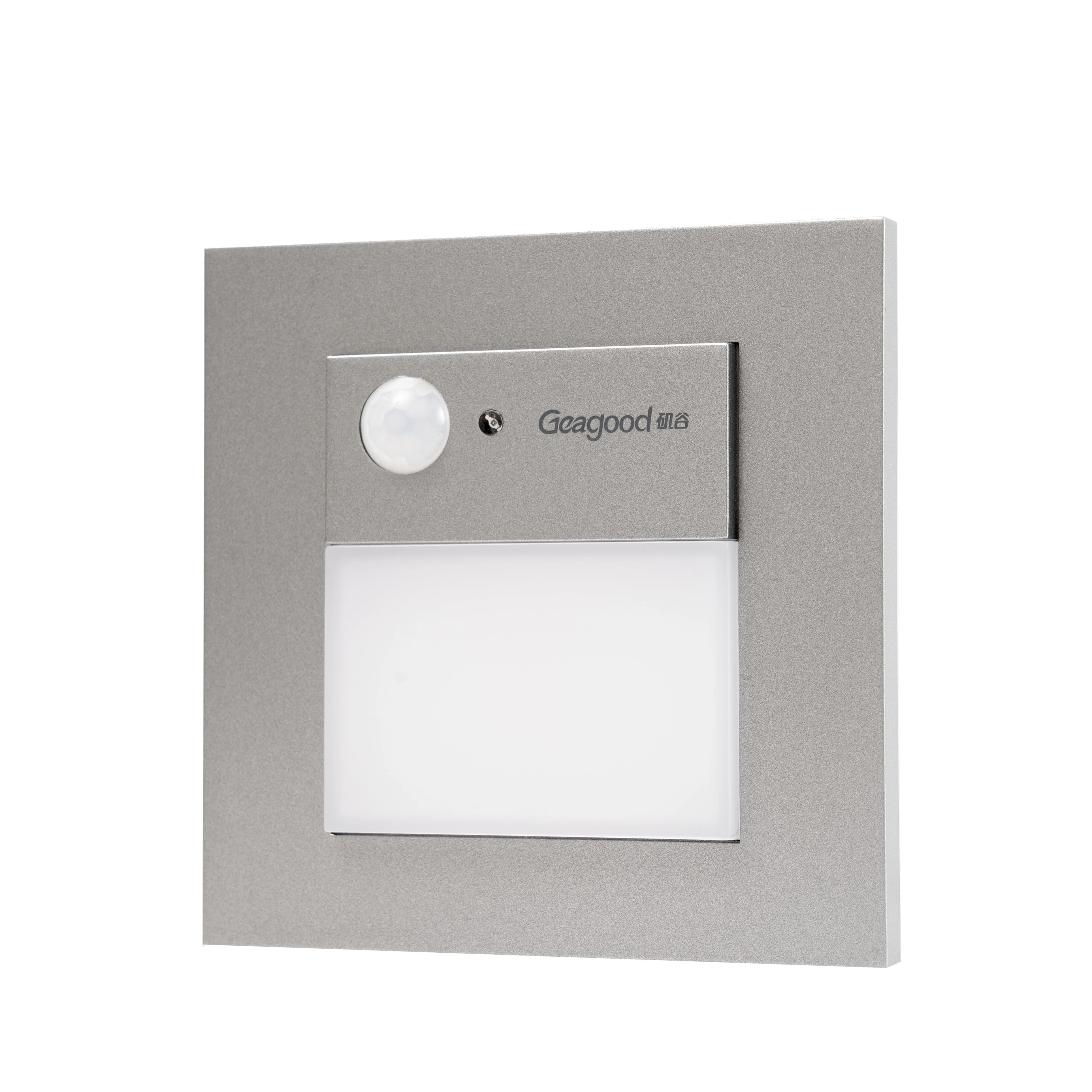 Новое поступление, энергосберегающий пластиковый умный сенсор Geagood, внутренний ножной светильник 2 Вт, светодиодный шаговый светильник