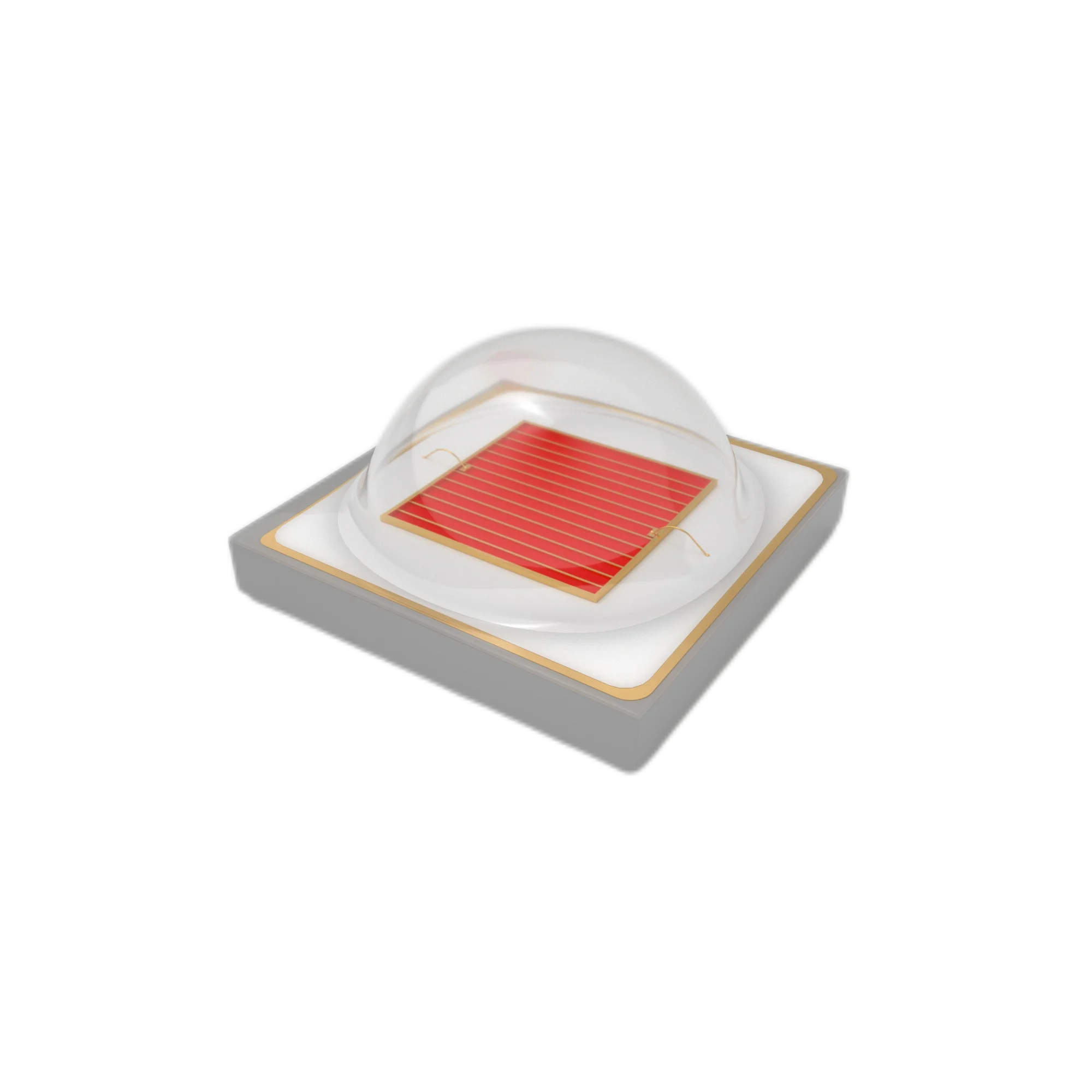 wholesale 3030 smd 660-665nm 25-30lm 3.9-4.1umol/J 1W diode with ceramic frame led red for led bar strip light