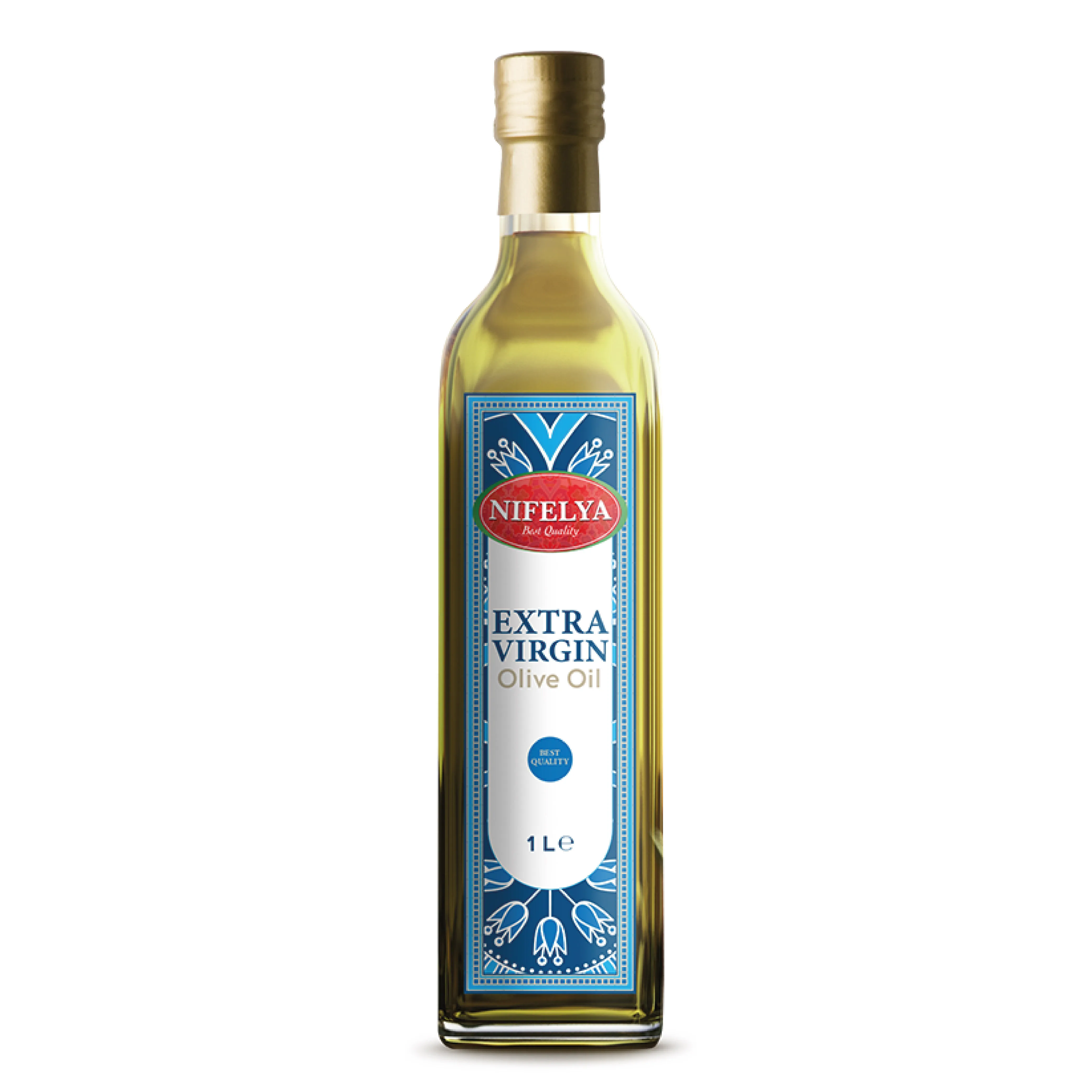 Olive Oil Extra Virgin Organic Olive Oil EVOO Cold Press High Polyphenols 100% Purity in Glass Bottle and Plastic Bottle
