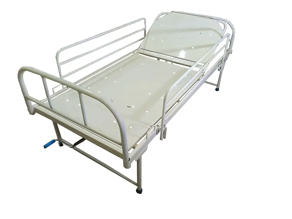 Mars International Manufacture Manual Stainless Steel Hospital Bed And Mattress, Polished, Size/Dimension: 36x75 Free Shipping..