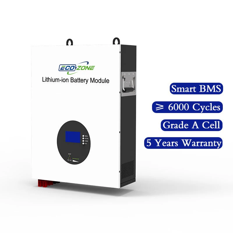 10KWh Tesla Solar Battery 48v 200Ah Lifepo4 Lithium Power-wall Deep Cycle Energy Storage Battery Solar 10kw Battery Power Bank