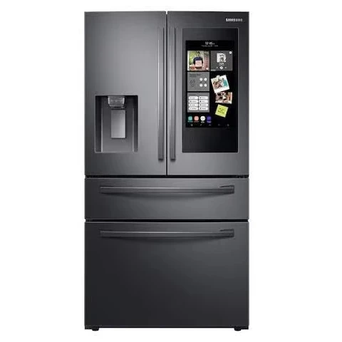 Wholesale Supply of 28 cu ft 4 door french door refrigerator with touch screen Black Stainless Steel
