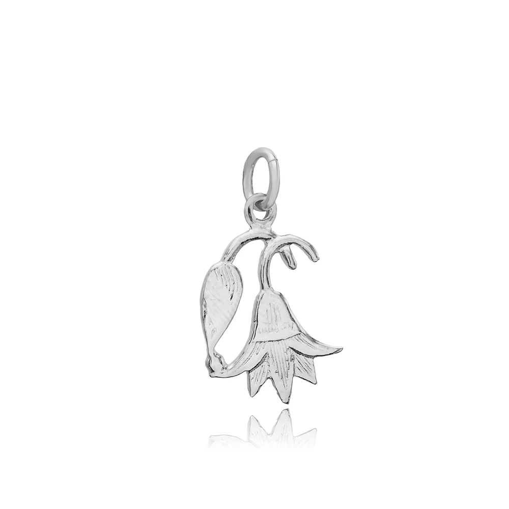 Ancient Egyptian Flower Symbol Design 925 Sterling Silver Wholesale Turkish Handmade Plain Pendant Charm Fine Jewelry
