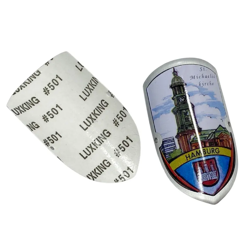 Custom Vintage Walking Cane Hiking Stick Metal Badge Medallion