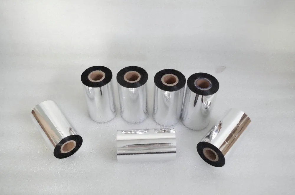 wax resin ink ribbon suppliers Printed ribbon 110mm*300m wax/resin thermal transfer ribbon TTR