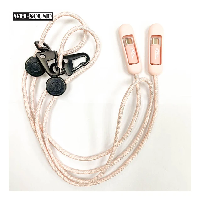 Mobile Phone Lanyard 2-in-1 P 60W Type C Cable For iphone 16 Charger Fast Charging Cable  for travelling and outdoor activities