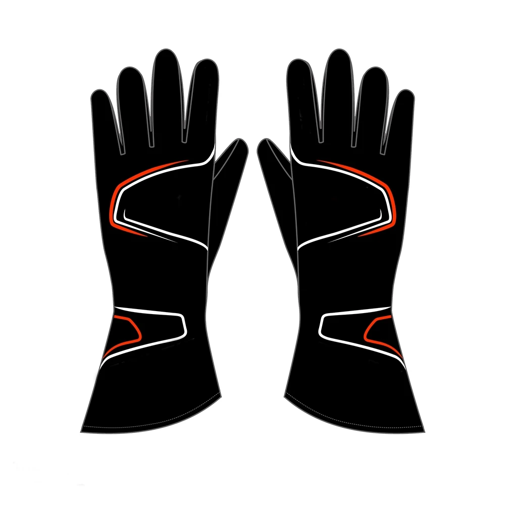 Karting Gloves High Quality Custom Grip Karting Car Racing Gloves Auto Racing Wear Resistant Anti-slip Car Racing Gloves