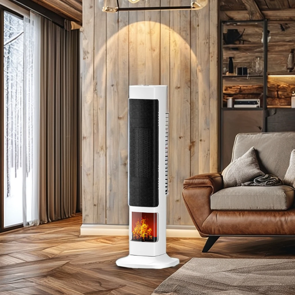 Heater household remote control electric heater shakes head Electric heater