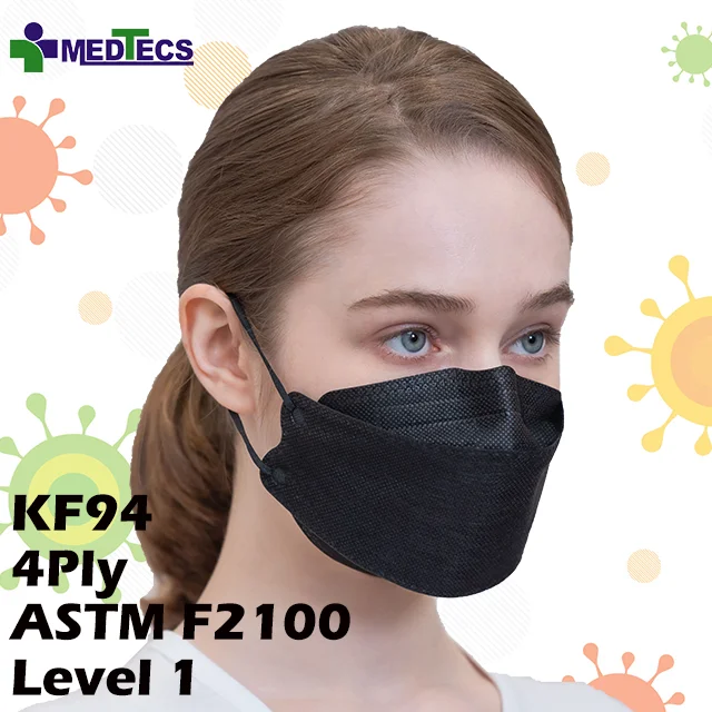 Adjust Nose Clip Pink Adult Medical Multicolored Masks Disposable Face Mask Kf94