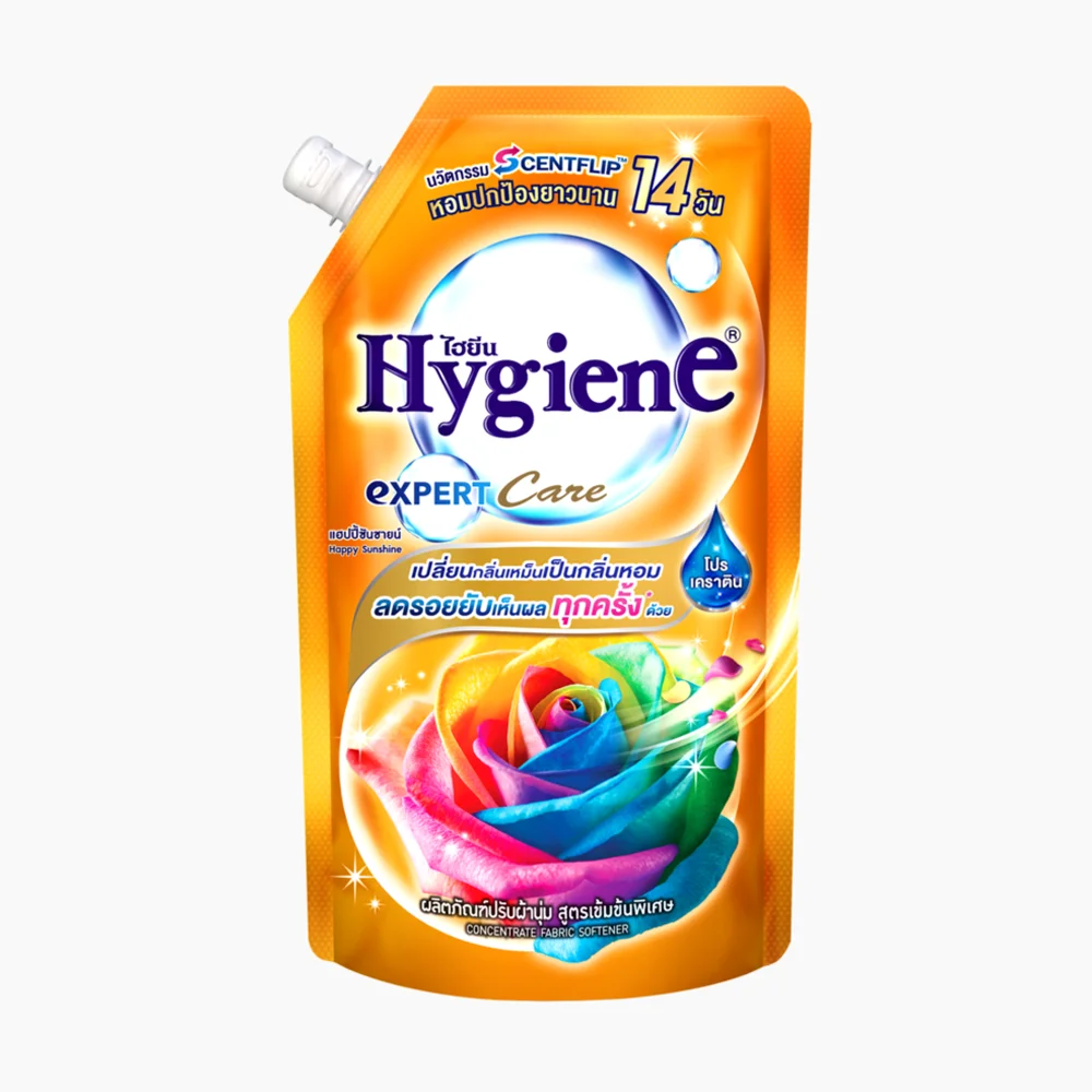 Hygiene Top Quality Axuiliary Fabric Textile Clothes Enzyme Liquid Softener Expert Care Boosters Orange Happy Scent 480ml