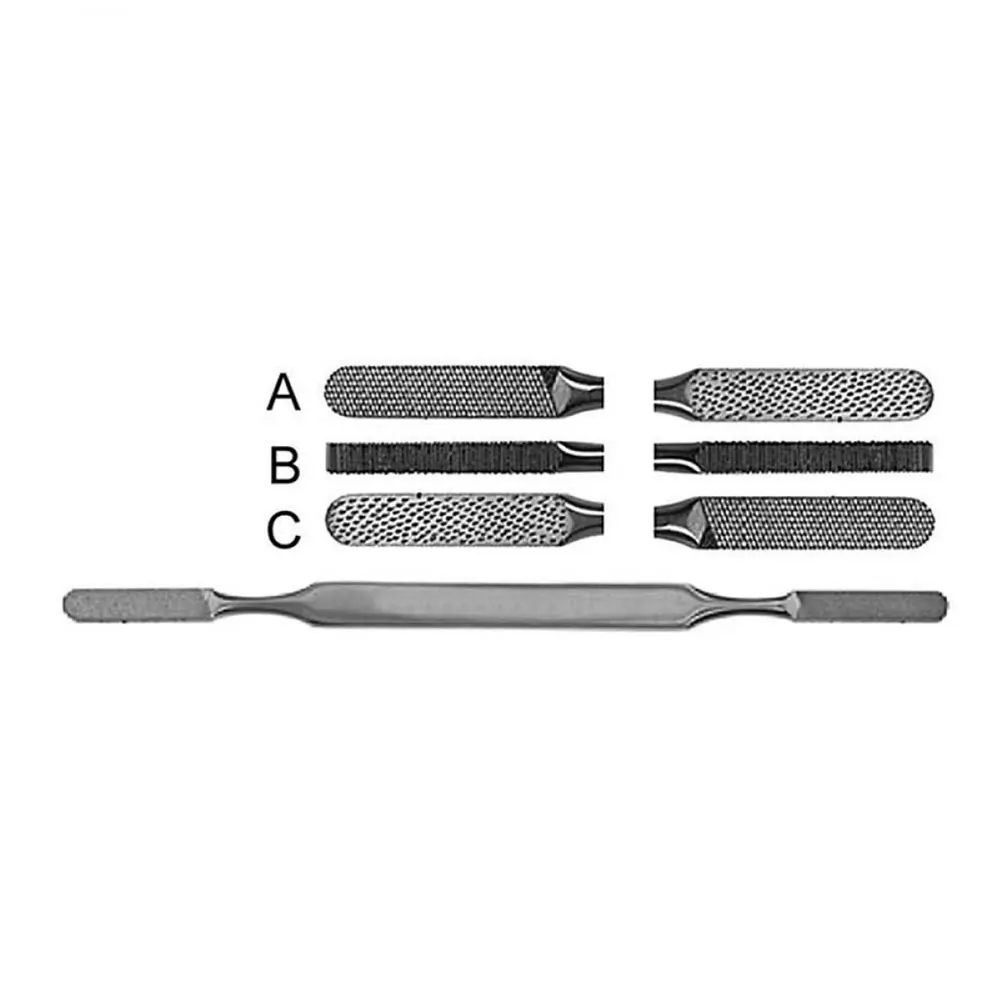 High Quality Bone Rasp Fomon Convex Blades 21 cm (8.5 inches) Premium Orthopedic Surgical Instruments Bone Shaping Sculpting