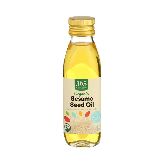Wholesale Sesame Oil Price 100% Pure Organic White Sesame Seed Oil Refined High Quality Sesame Oil Bulk